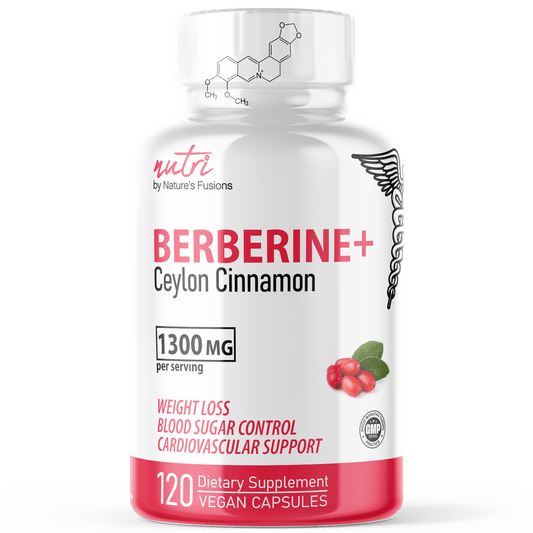 Berberine+ Supplement with Cinnamon Ceylon 1300mg - Tree Spirit Wellness