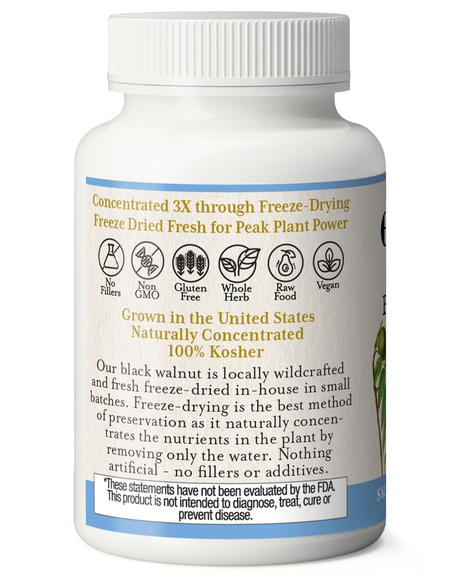 BLACK WALNUT CAPSULES - Tree Spirit Wellness