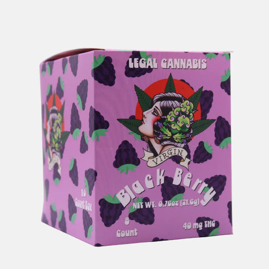 Blackberry 5mg D9 8 count (Box of 10) - Tree Spirit Wellness