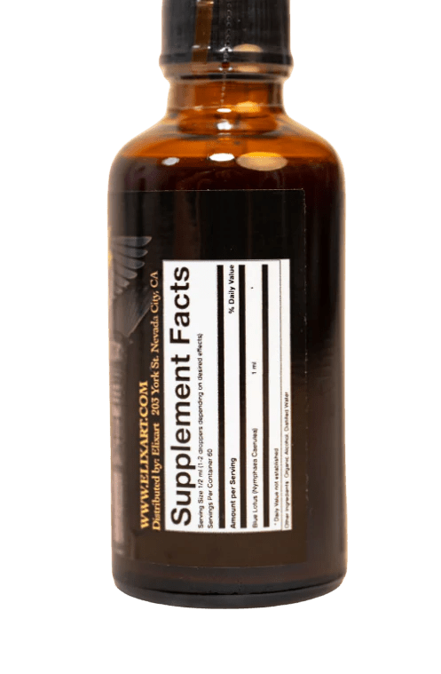 Blue Lotus Tincture - Tree Spirit Wellness