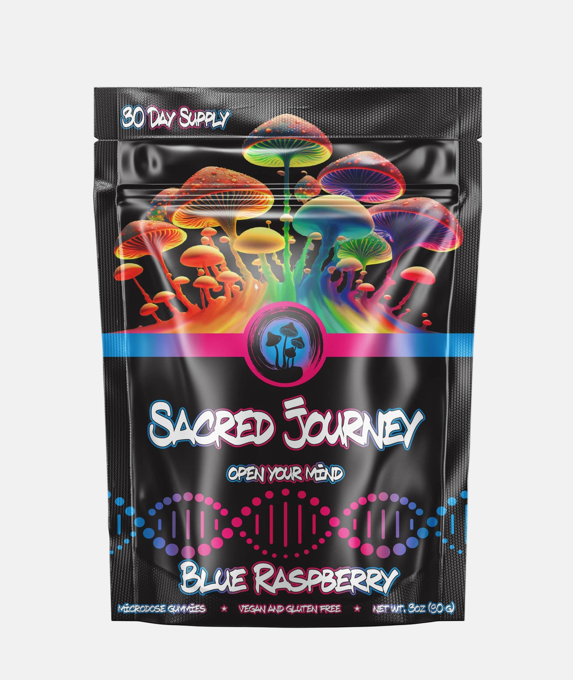 Microdose Gummies – Blue Raspberry - Tree Spirit Wellness