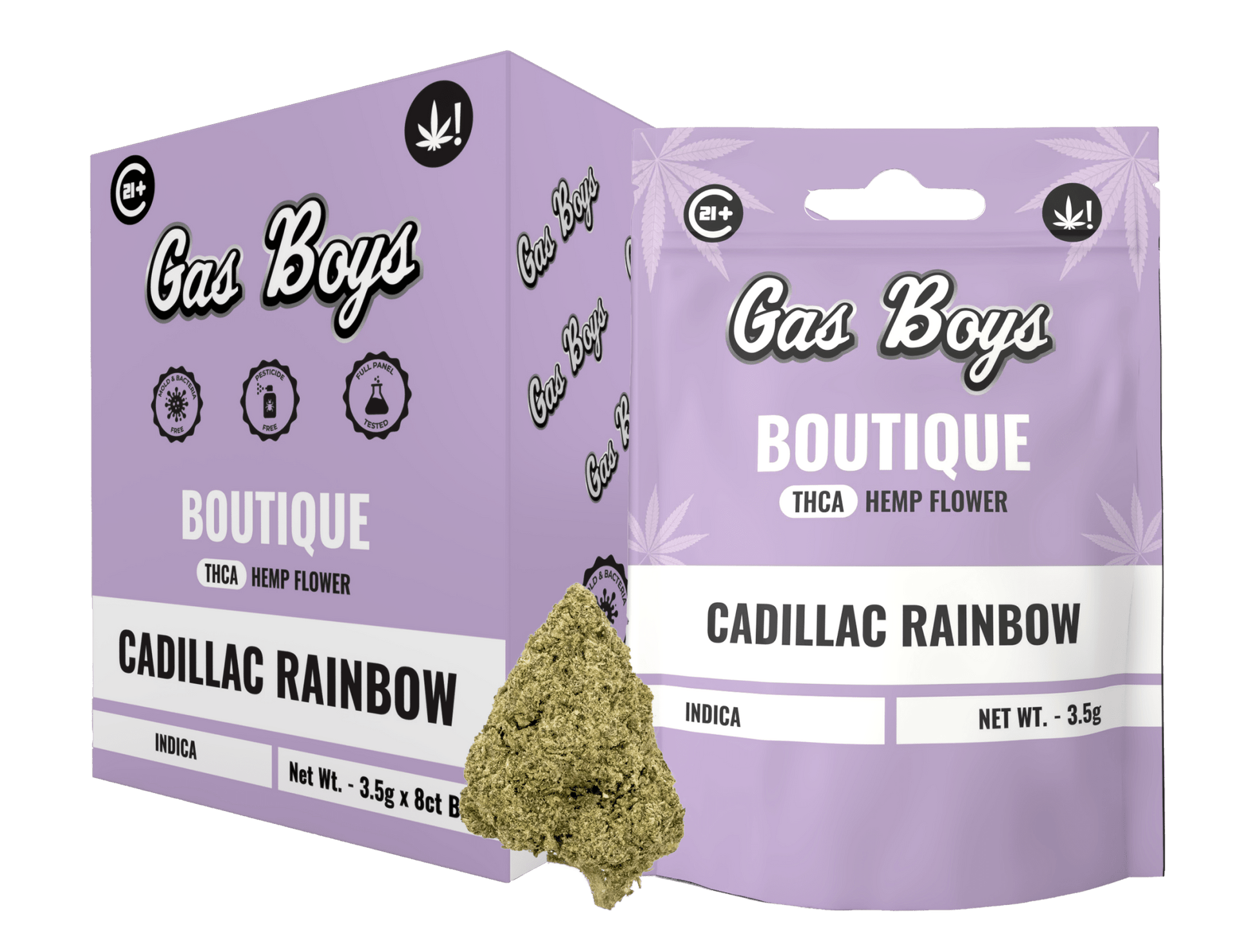 BOUTIQUE Cadillac Rainbow THCA FLOWER - Hybrid (8ct) - Tree Spirit Wellness