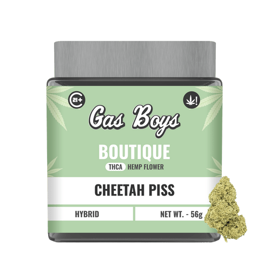 BOUTIQUE THCA FLOWER JAR - Cheetah Piss - Hybrid - 2oz - Tree Spirit Wellness