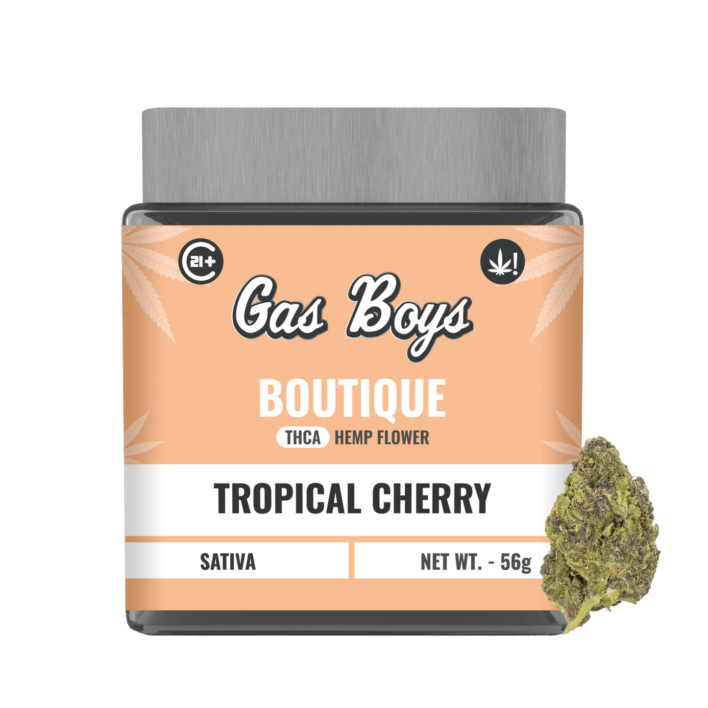 BOUTIQUE THCA FLOWER JAR - Tropical cherry - Sativa - 2oz - Tree Spirit Wellness