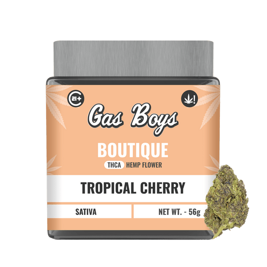 BOUTIQUE THCA FLOWER JAR - Tropical cherry - Sativa - 2oz - Tree Spirit Wellness
