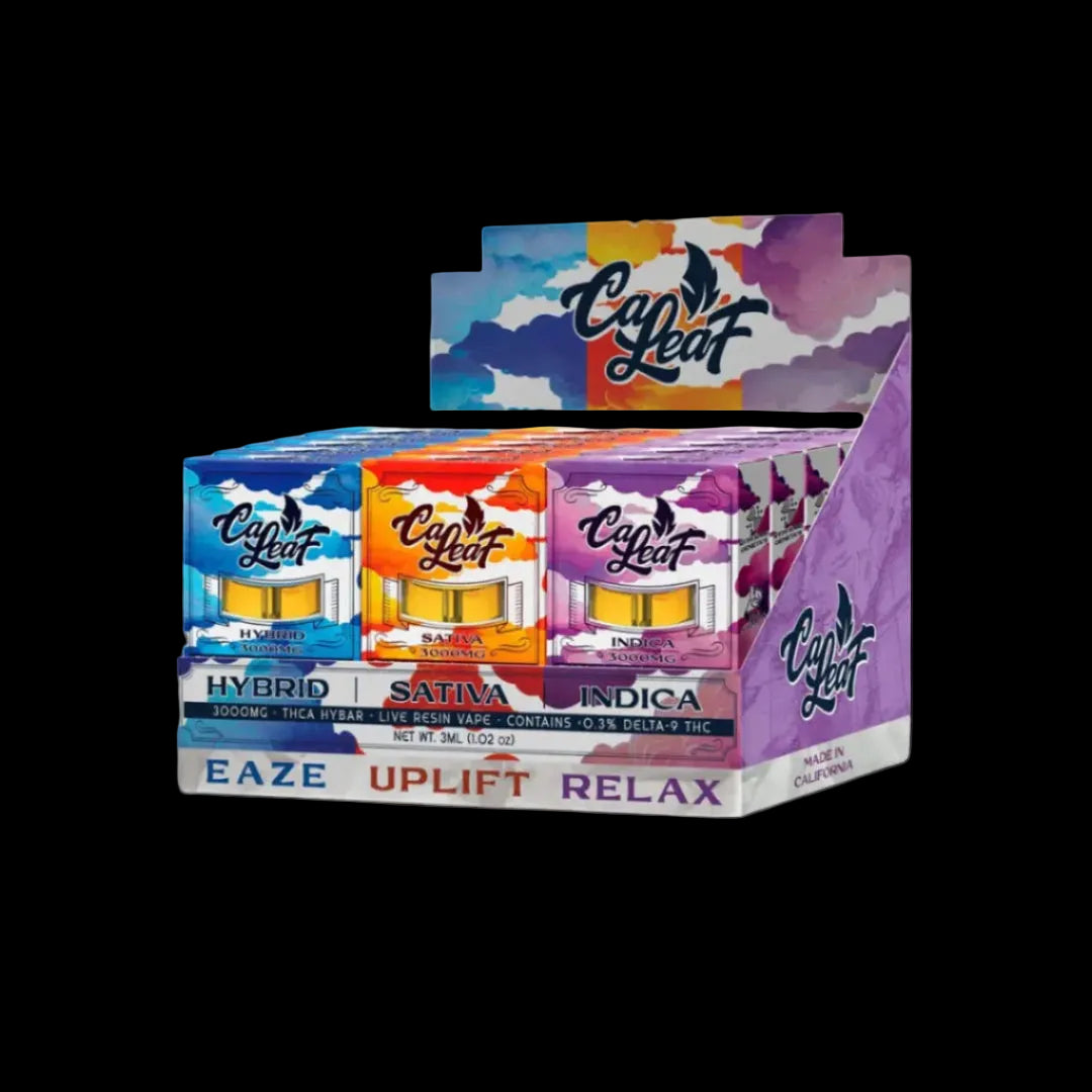 CALEAF THCA Hybar Live Resin Disposable 3000mg Vape - (Case of 15) - Tree Spirit Wellness