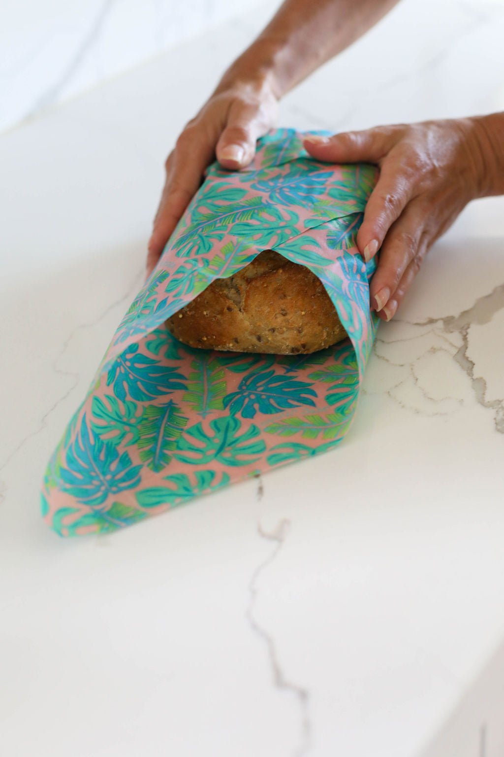 Case of 8 ~Bulk Beeswax Roll- Kahanu print - Tree Spirit Wellness