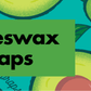 Bulk Beeswax Roll- NEW Avocado print  - Tree Spirit Wellness