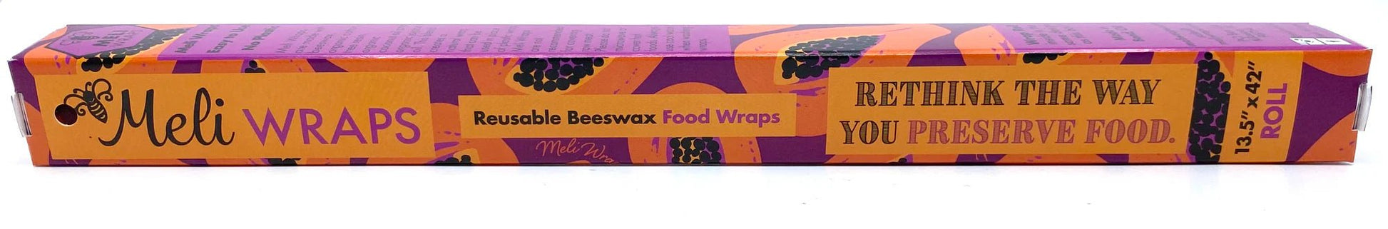 Bulk Beeswax Roll-Purple Papaya print - Tree Spirit Wellness