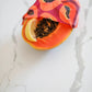 Bulk Beeswax Roll-Purple Papaya print - Tree Spirit Wellness