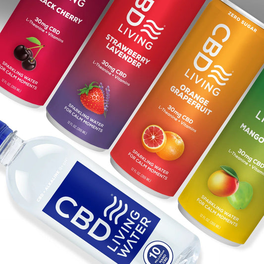 CBD Sparkling Water 25 mg - Tree Spirit Wellness