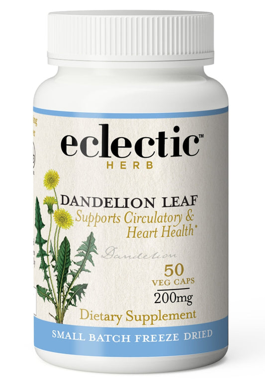 DANDELION LEAF CAPSULES - Tree Spirit Wellness