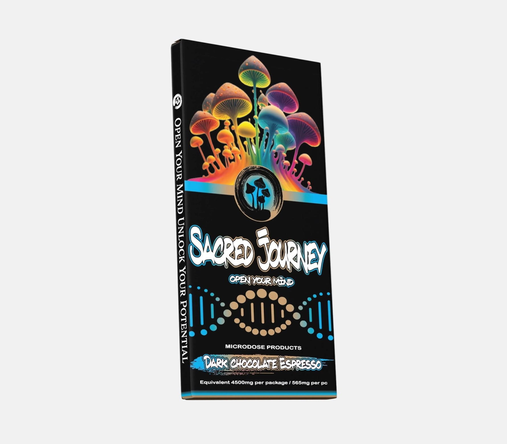 Dark Chocolate Bar – Espresso (Box of 6) - Tree Spirit Wellness