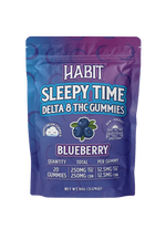 Delta 8 CBN Gummies - SLEEPY TIME Blueberry 20pk - Tree Spirit Wellness