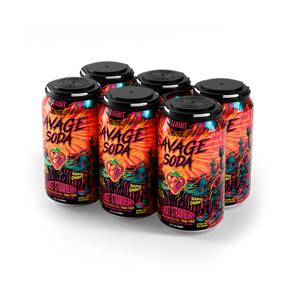 Delta 9 100mg Savage Soda - 6pk - Tree Spirit Wellness