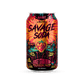 Delta 9 100mg Savage Soda - Sunset Strawberry - 4*6pk - Sold in 24 Can - Tree Spirit Wellness