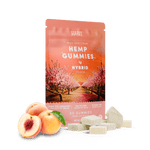 Delta 9 + CBD High Spectrum Hemp - 20 Peach Gummies - Tree Spirit Wellness