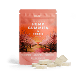 Delta 9 + CBD High Spectrum Hemp - 20 Peach Gummies - Tree Spirit Wellness