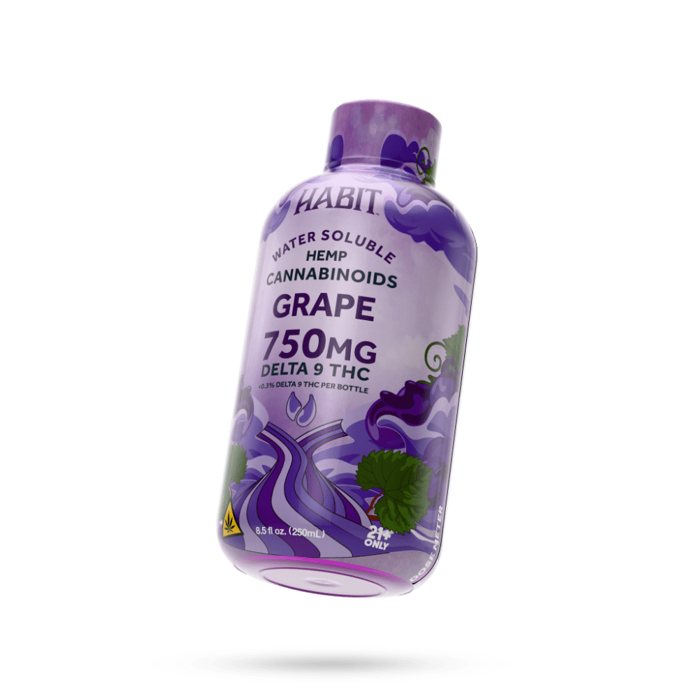 Delta 9 Hemp Syrup - Grape 750mg - Tree Spirit Wellness