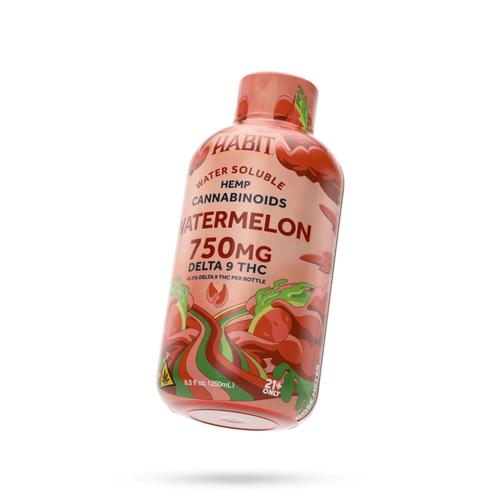 Delta 9 Hemp Syrup - Watermelon 750mg - Tree Spirit Wellness