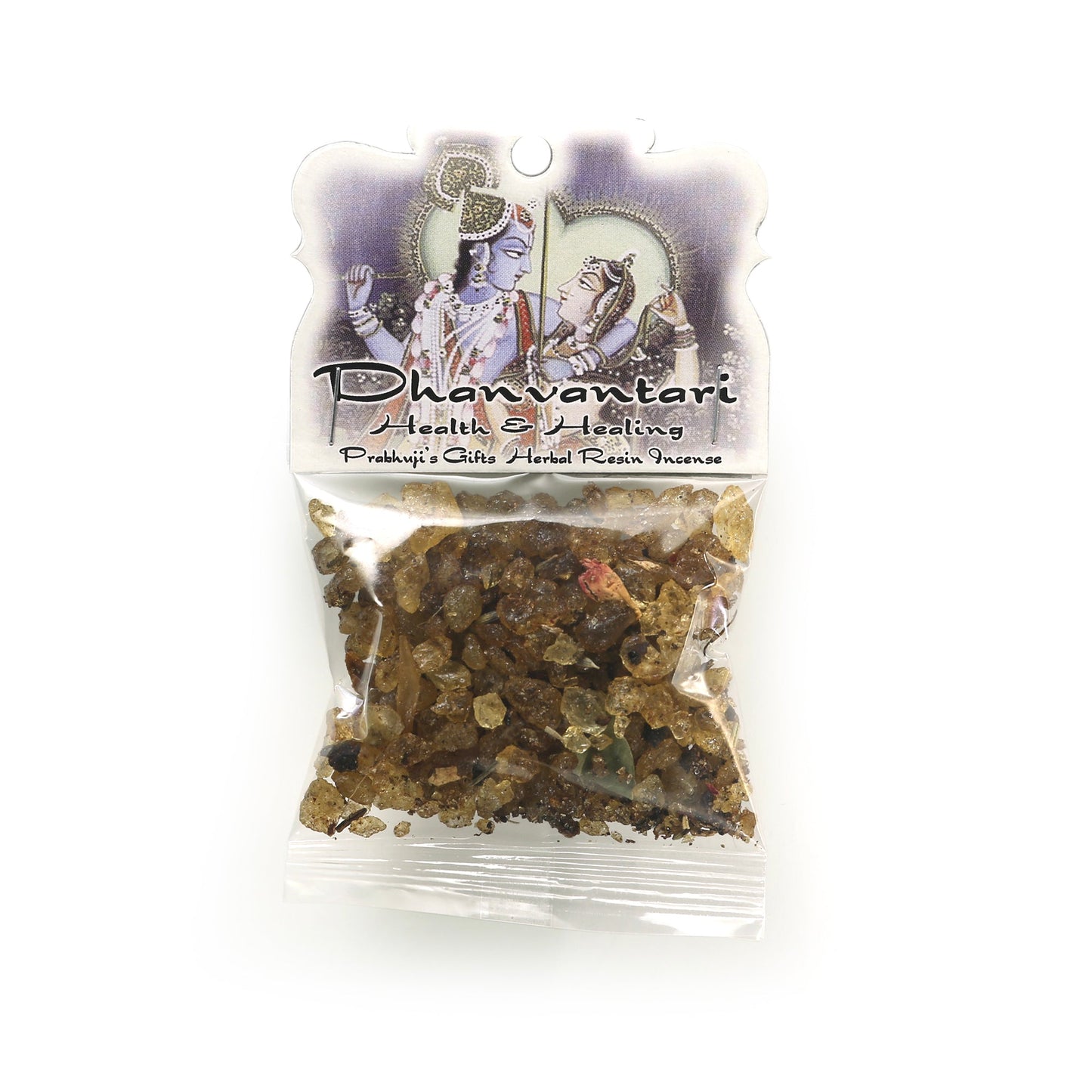 Prabhuji Resin Incense Dhanvantari - Health and Healing - 1.2oz bag