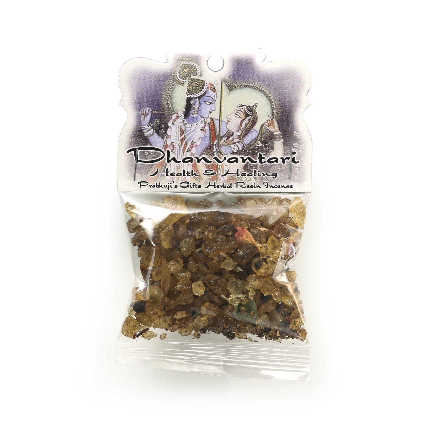 Prabhuji Resin Incense Dhanvantari - Health and Healing - 1.2oz bag