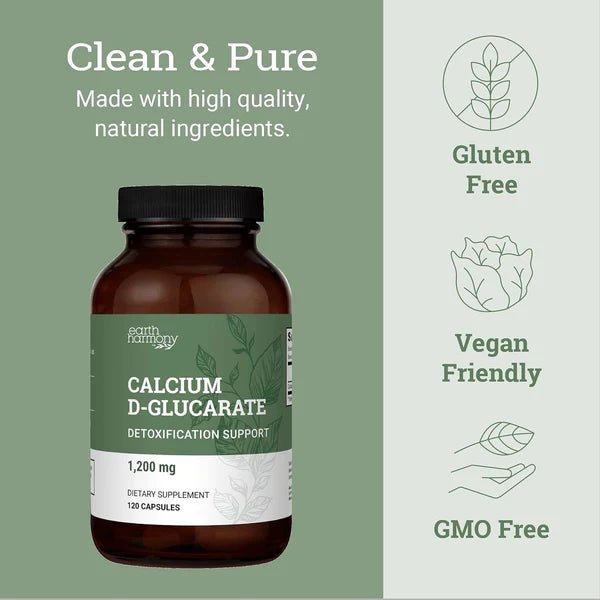 Earth Harmony - Calcium D - Glucarate - Tree Spirit Wellness