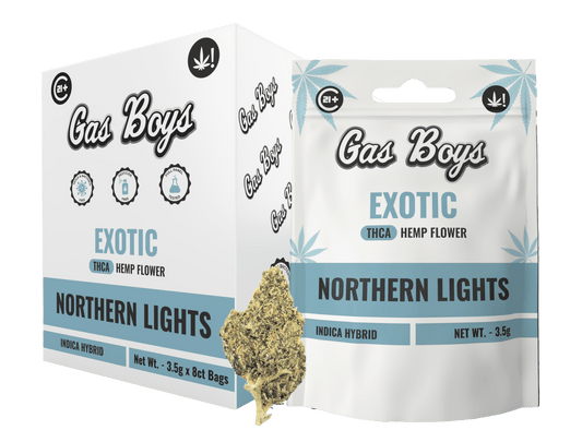 EXOTIC Northern Lights THCA FLOWER - Indica Hybrid (8ct) - Tree Spirit Wellness