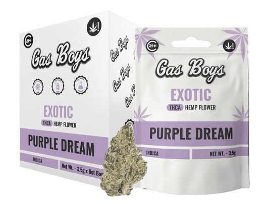 EXOTIC Purple Dream THCA FLOWER - Indica (8ct) - Tree Spirit Wellness
