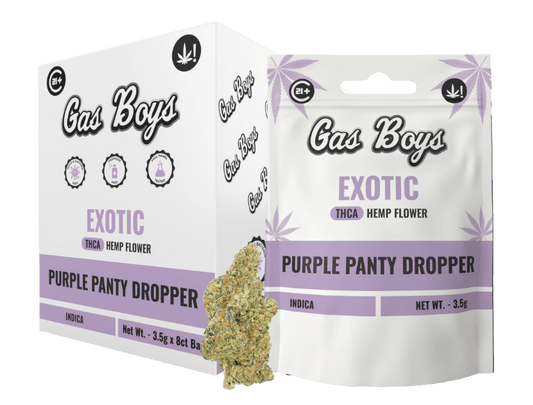 EXOTIC PURPLE PANTY DROPPER THCA FLOWER - Indica (8ct) - Tree Spirit Wellness