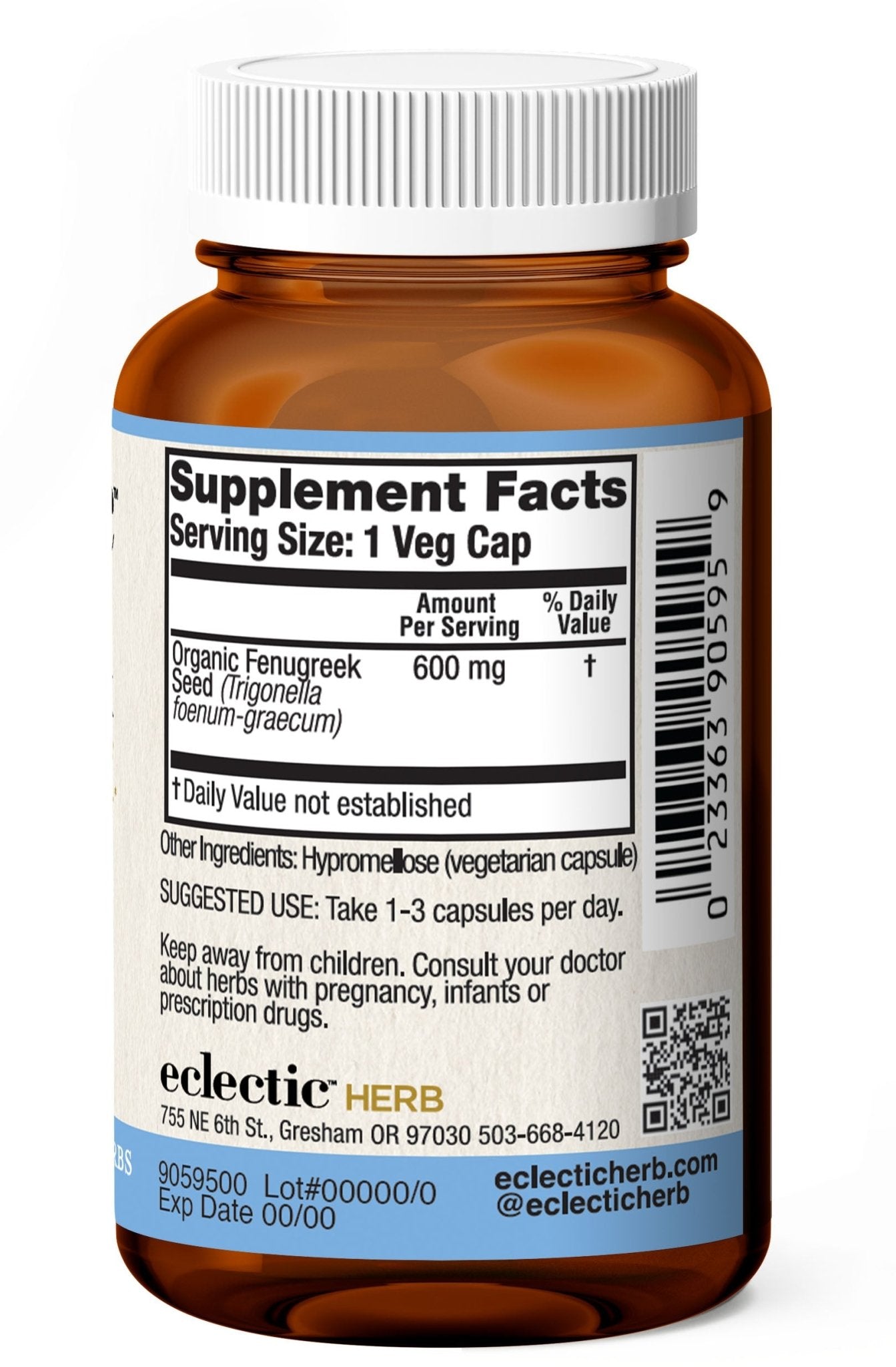 FENUGREEK CAPSULES - Tree Spirit Wellness