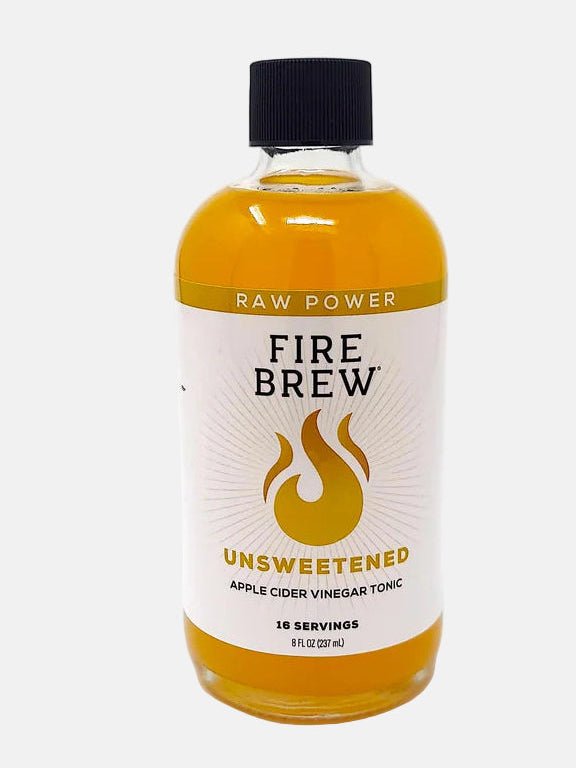 Fire Brew - Unsweetened Fortify (Vegan Friendly) Apple Cider Vinegar (Fire Cider) Tonic - Tree Spirit Wellness