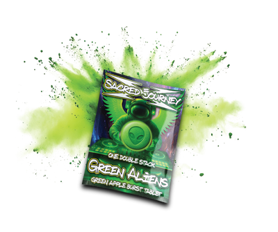 Flips Hippy Flips – Green Aliens - Green Apple Burst Tablet (20ct)