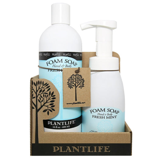 Fresh Mint Foam Soap Value Set- Tree Spirit Wellness
