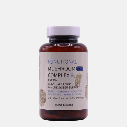 Functional Mushroom Complex 6 (500mg x 90 Capsules) - Tree Spirit Wellness