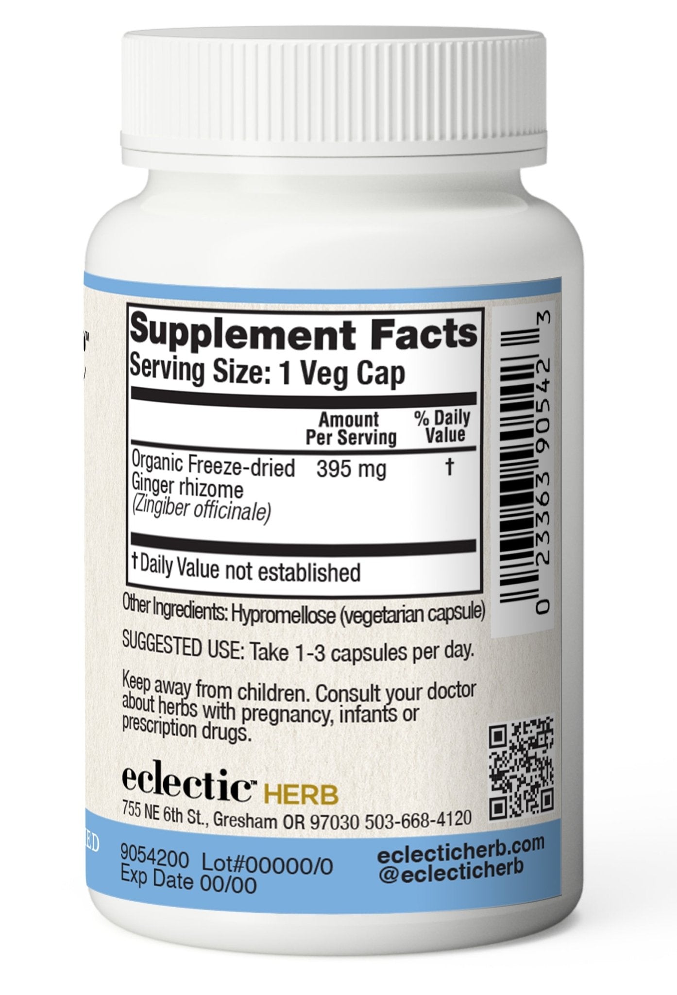 GINGER CAPSULES - Tree Spirit Wellness