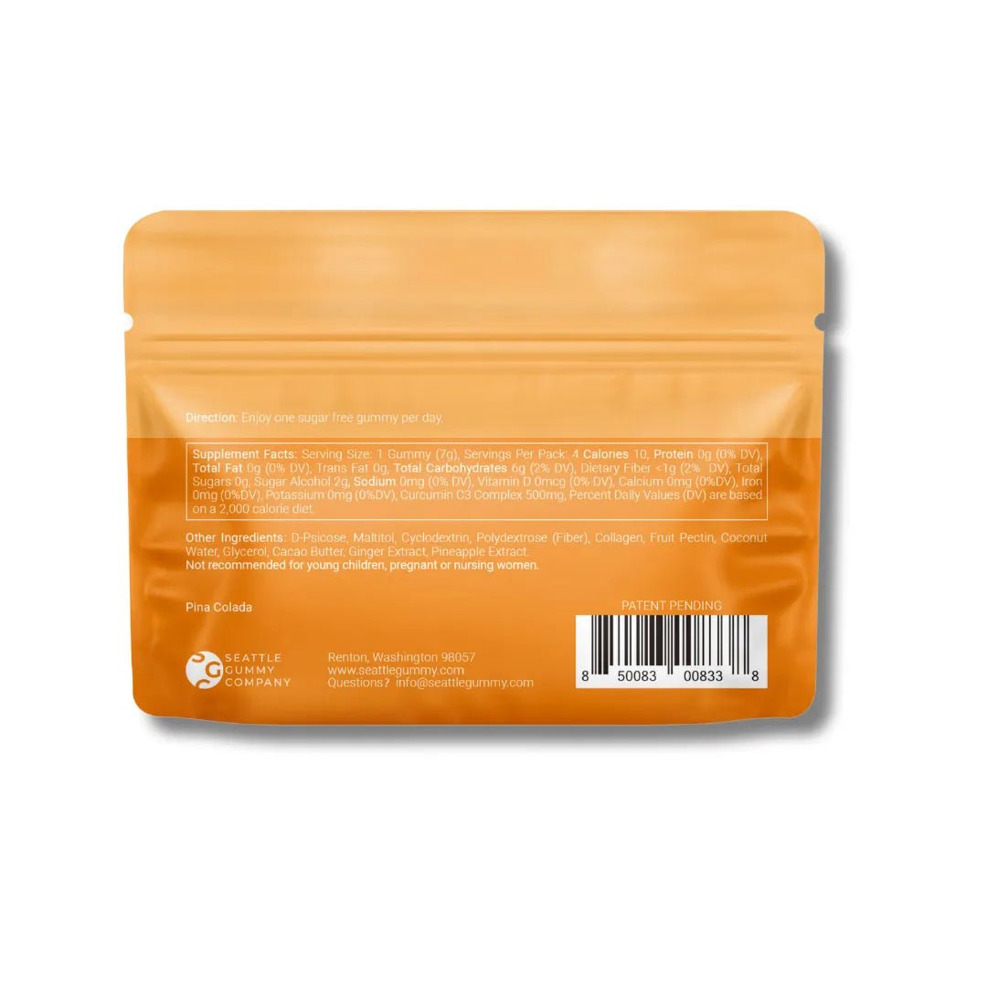 Golden Glow Turmeric & Ginger Gummies (12 - Pack) - Tree Spirit Wellness