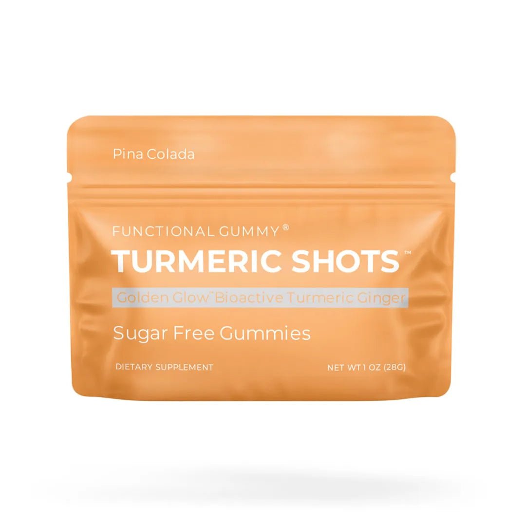 Golden Glow Turmeric & Ginger Gummies (12 - Pack) - Tree Spirit Wellness