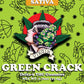 Green Crack Live Rosin 5mg D9/CBD 8 ct. Sativa (Box of 10) - Tree Spirit Wellness