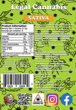 Green Crack Live Rosin 5mg D9/CBD 8 ct. Sativa (Box of 10) - Tree Spirit Wellness