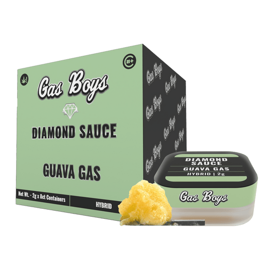 Guava Gas DIAMOND SAUCE CONCENTRATE - Hybrid (8ct) - Tree Spirit Wellness