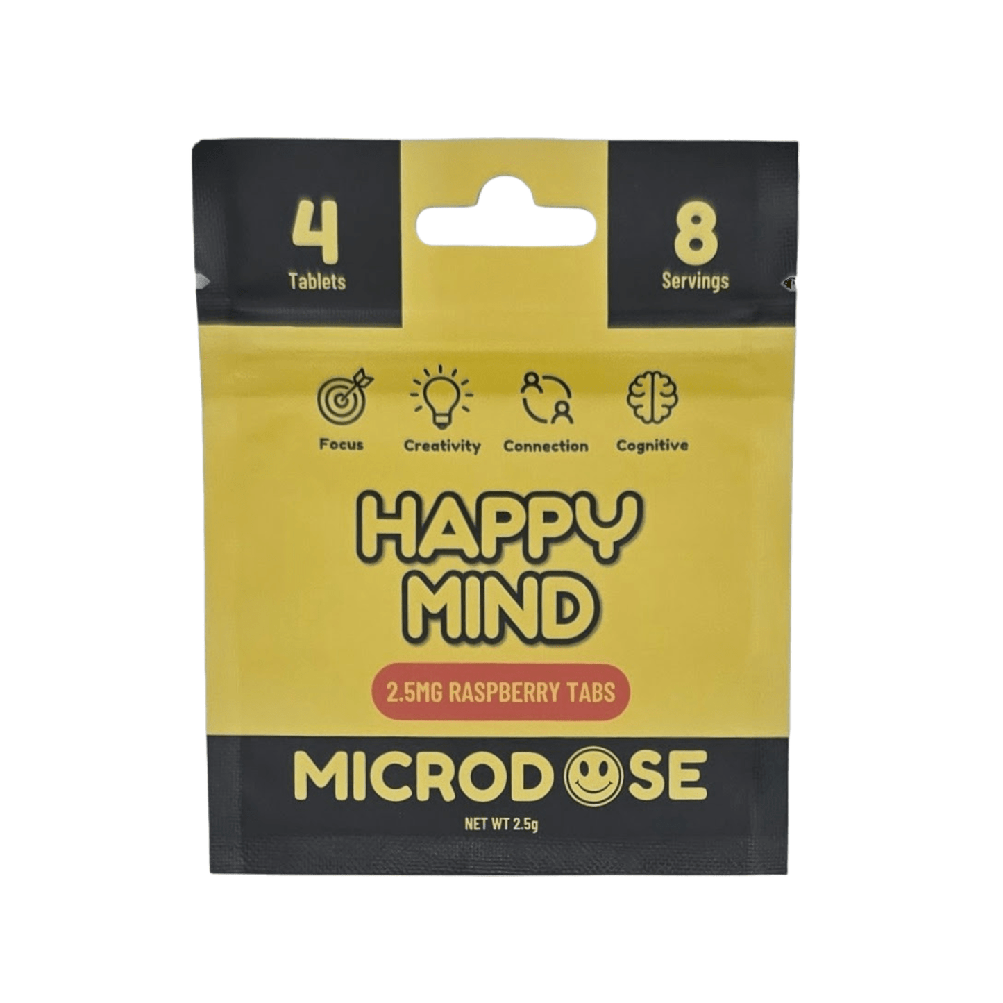 Happy Mind - 4ct Microdose - Box of 10 - Tree Spirit Wellness