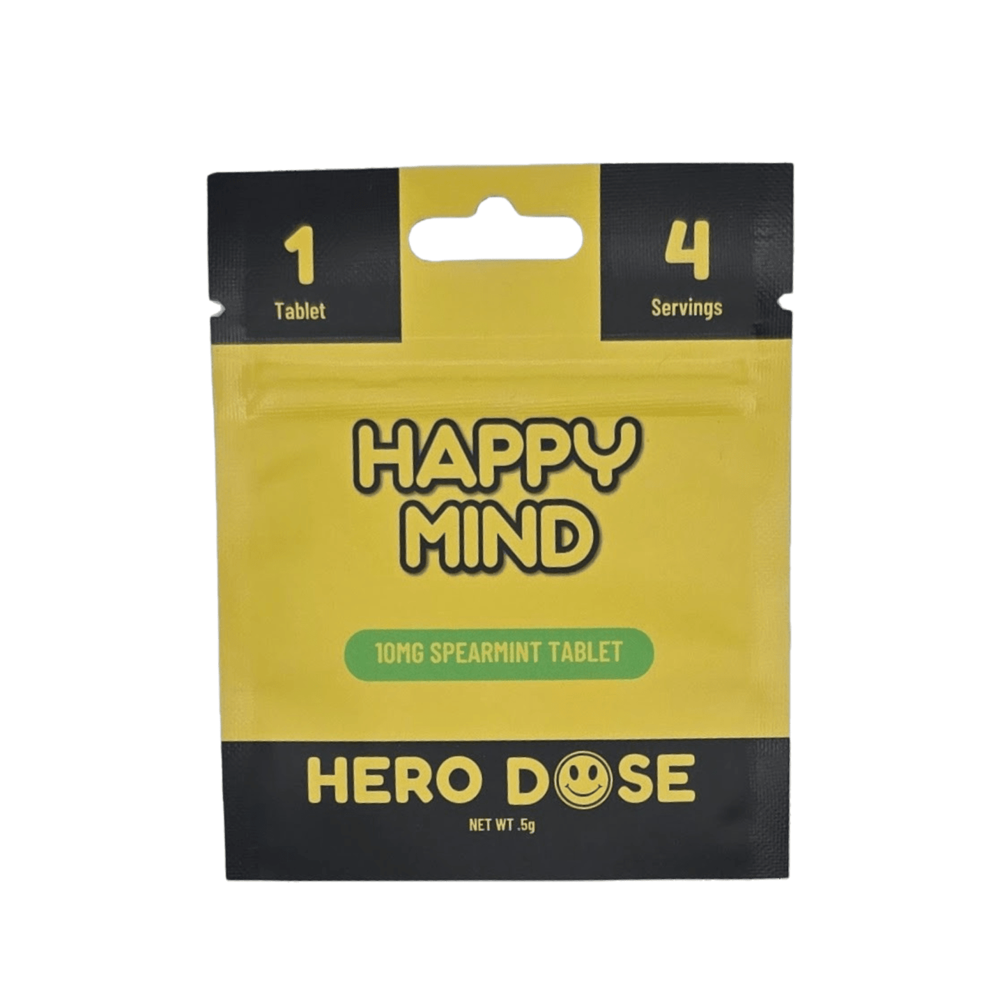 Happy Mind - Spearmint Synaptic Surge - Hero Dose - Box of 10 - Tree Spirit Wellness