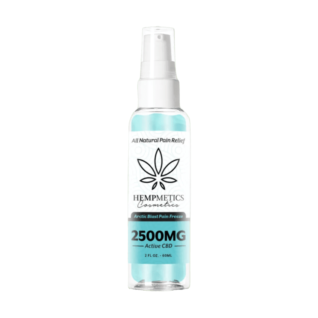 Hempmetics 2500mg Hemp Arctic Blast Pain Freeze - Tree Spirit Wellness