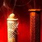 Incense Burner - Soapstone Tower Genie Jali - Tree Spirit Wellness