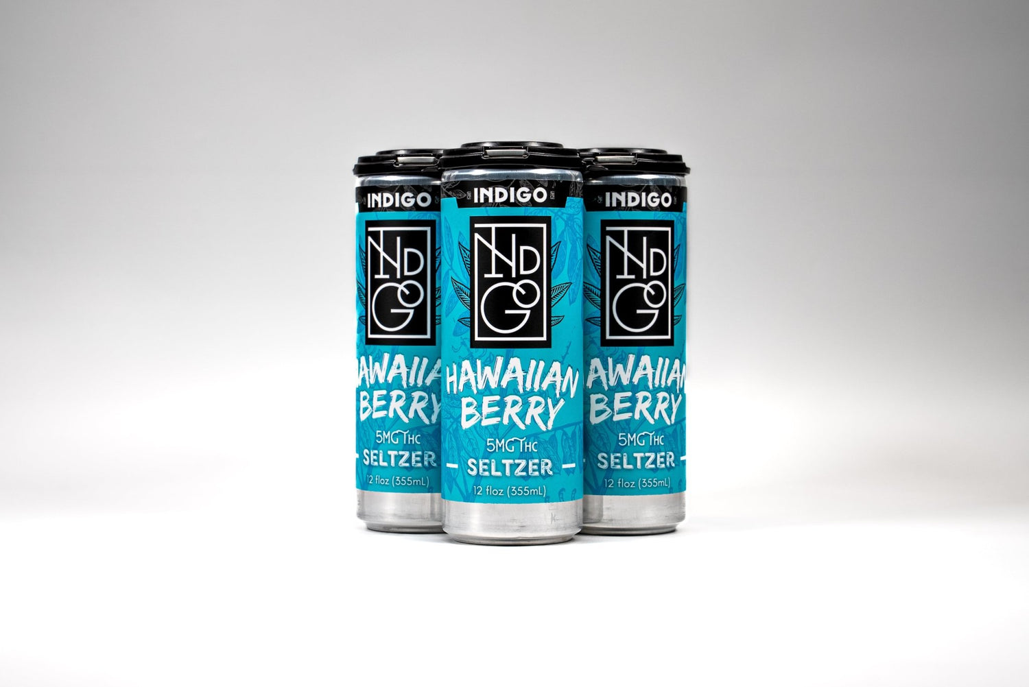 Indigo Seltzer Hawaiian Berry 5mg - Case of 24 - Tree Spirit Wellness