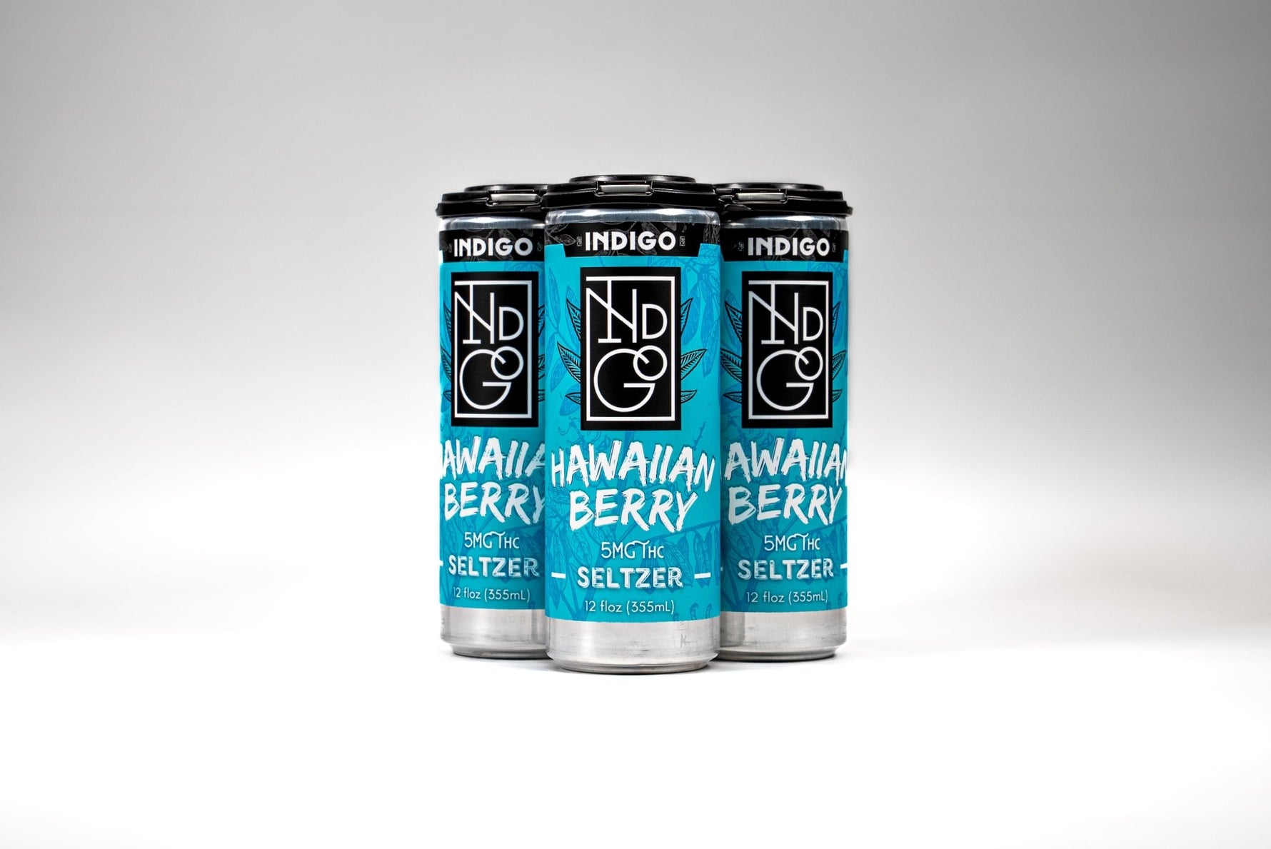 Indigo Seltzer Hawaiian Berry 5mg - Case of 24 - Tree Spirit Wellness