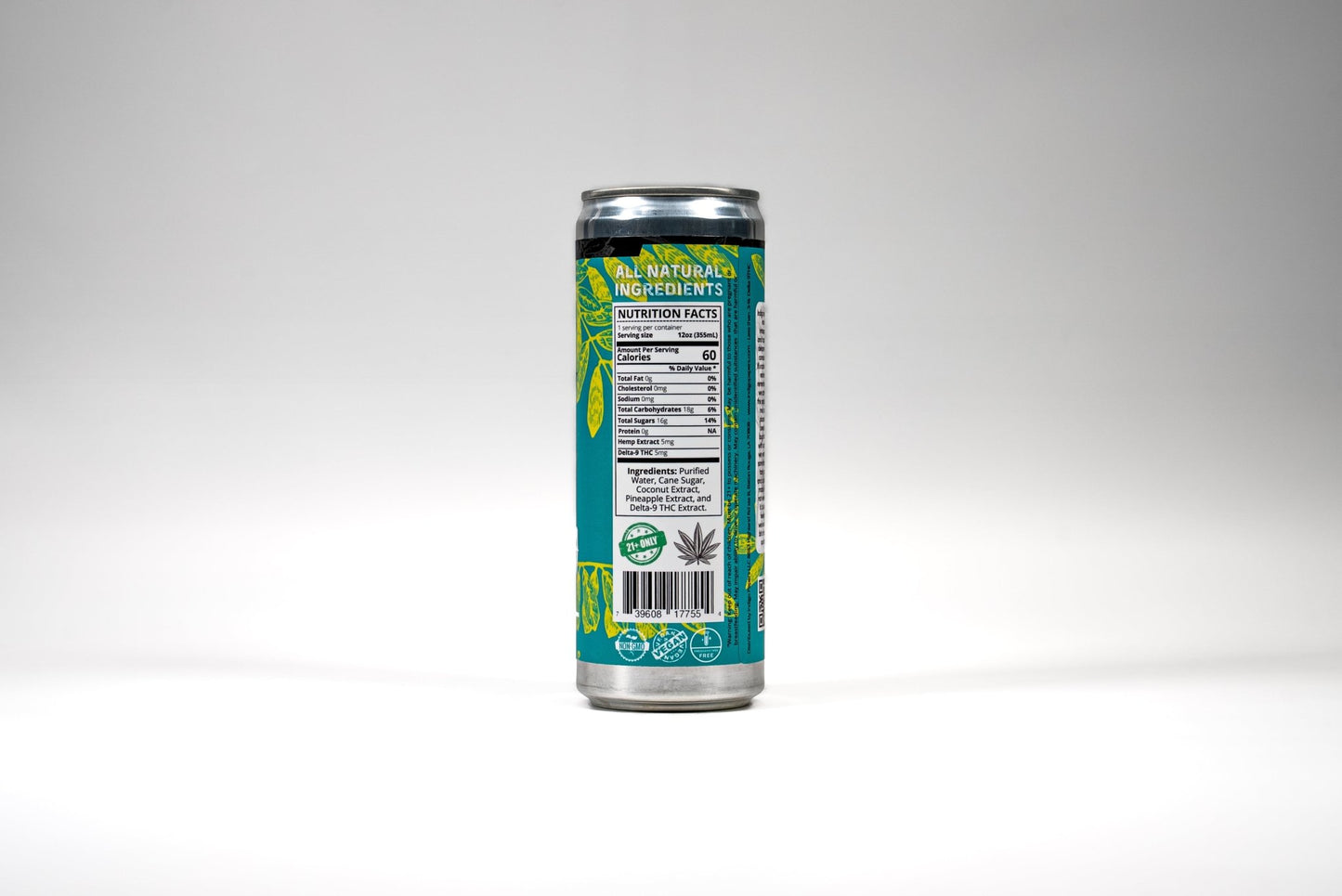 Indigo Seltzer Pina Colada 5mg - Case of 24 - Tree Spirit Wellness
