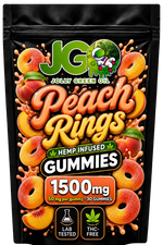 Peach Rings Hemp Gummies - Mystic Journey Path