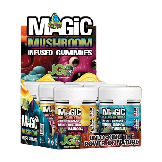 JGO Magic Mushroom Gummies (5 flavors and assorted) - Tree Spirit Wellness